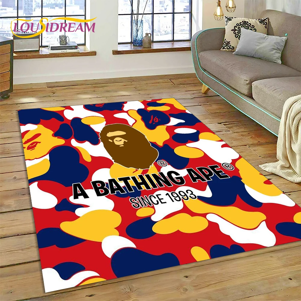 Home Decor Online Game - 3D 인쇄 B-BAPE 패션 카펫 러그