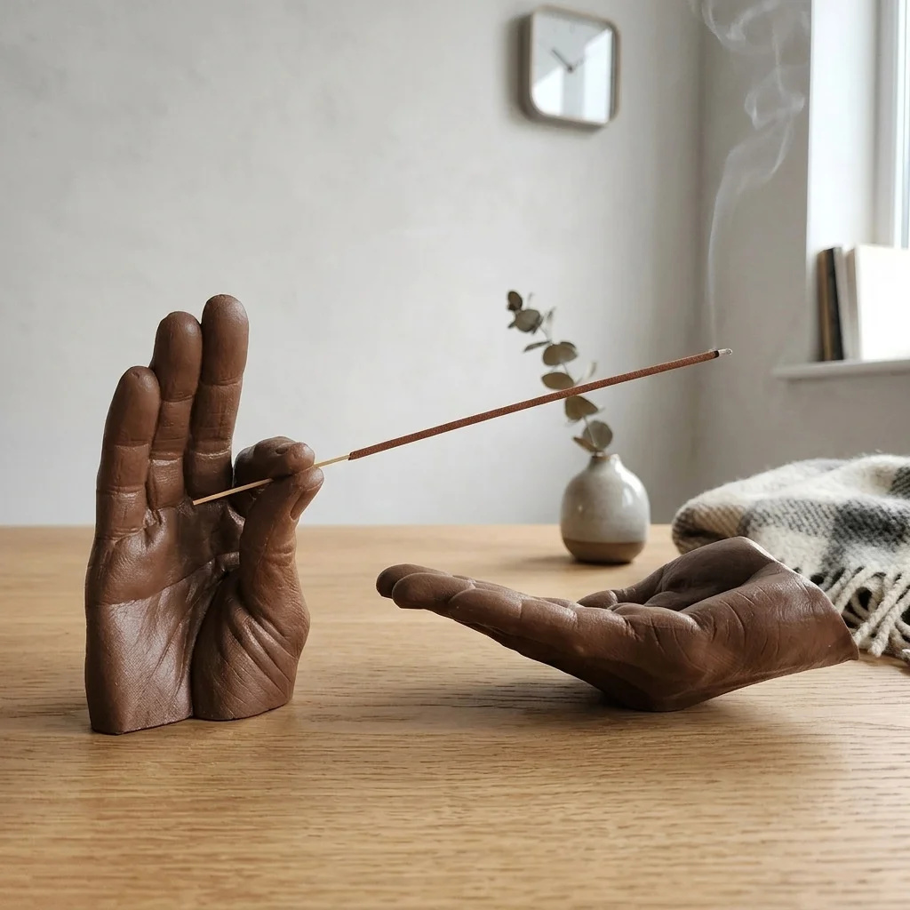 Incense Stick Holder - 향로 홀더, 향꽂이 홀더, 데스크탑 장식용