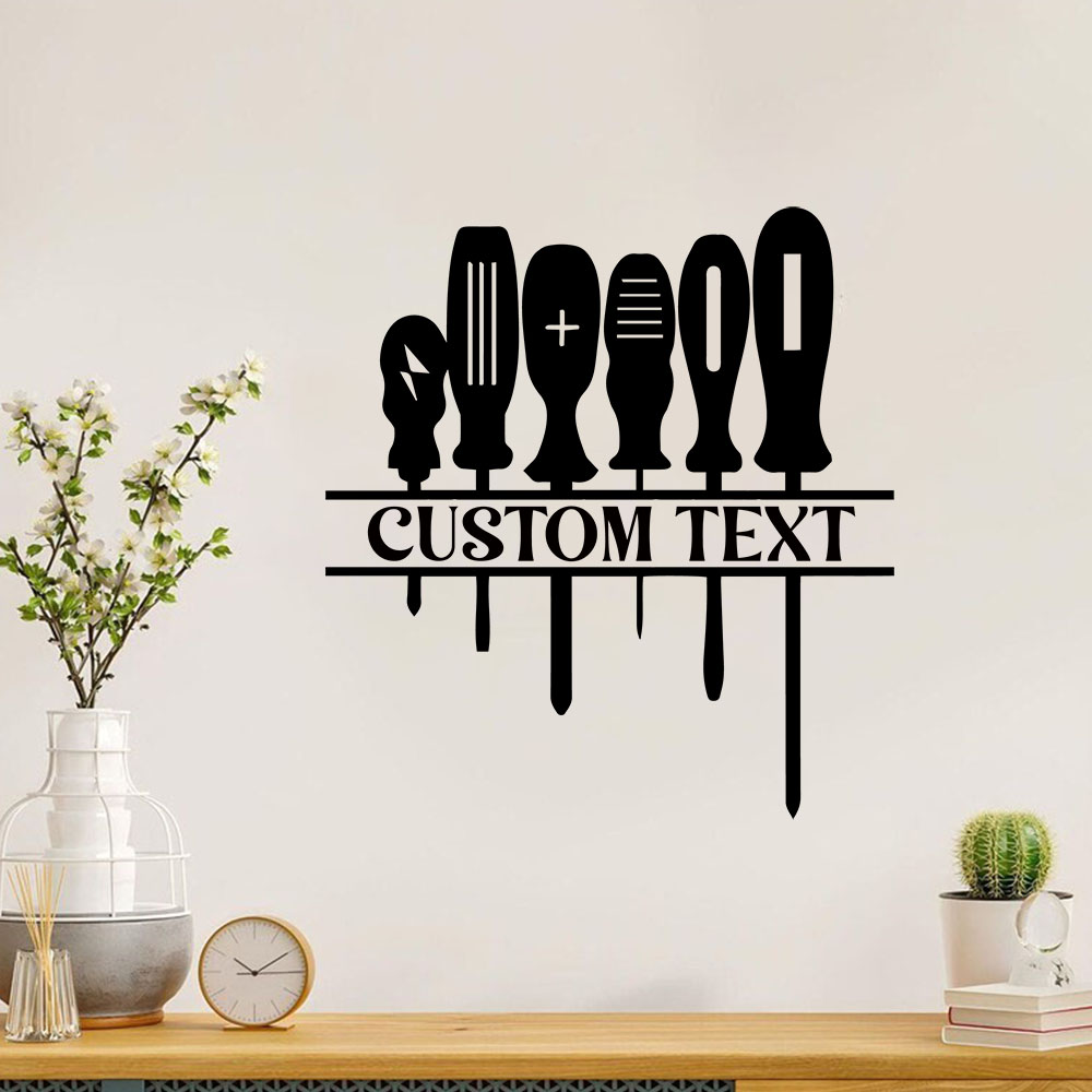 Home Decor Wall Stickers - 1PC 크리 에이 티브 수리 도구