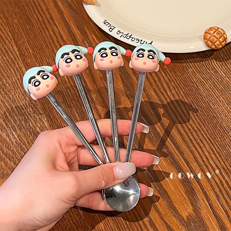 Home Decor Kolkata - 짱구는 못말려 304 스테인리스 스틸 스푼