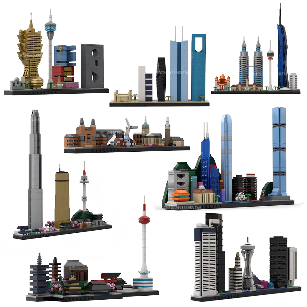 Home Decor Kuala Lumpur - MOC 도시 스카이 라인 유명한 명소