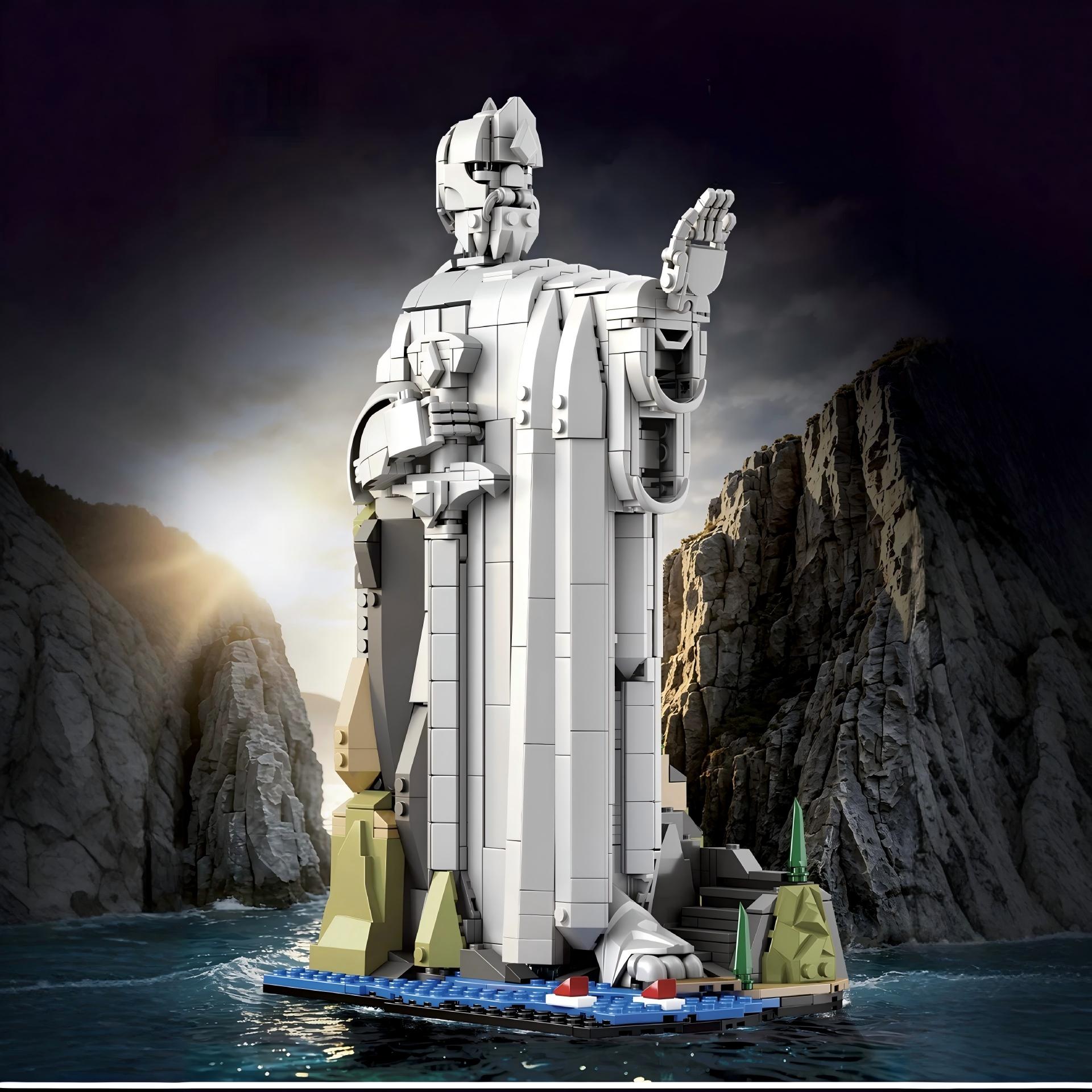 MOC 2 in 1 크리에이티브 킹 북엔드 빌딩 블록  - Aesthetic Bookend 리뷰 및 가격