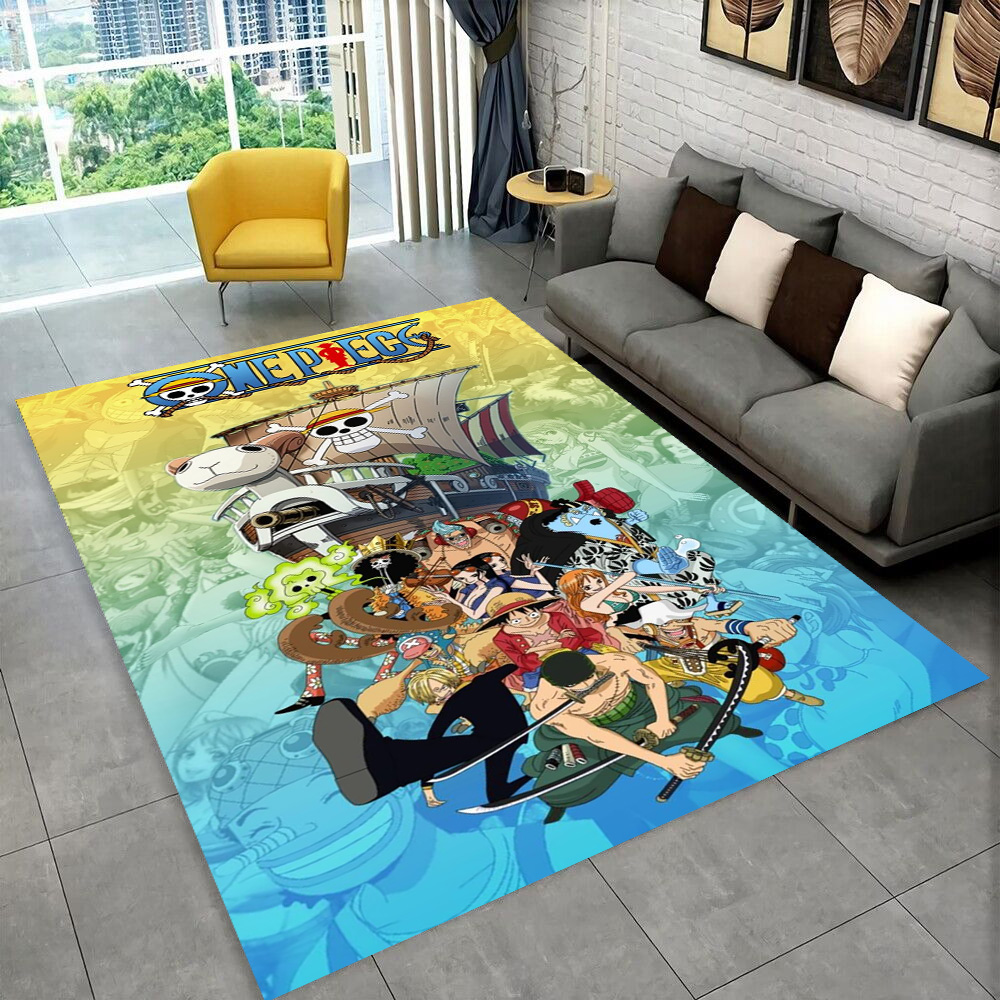 3D 원피스 만화 애니메이션 카펫 러그, 놀이방, 침실 - Home Decor Online Game 리뷰 및 가격