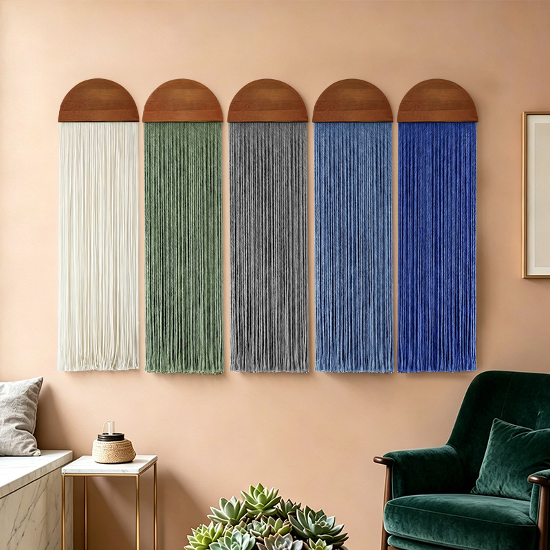 보헤미안 스타일의 마크라메 술 장식 벽걸이 아치형 나무 - Macrame Wall Hanging 리뷰 및 가격