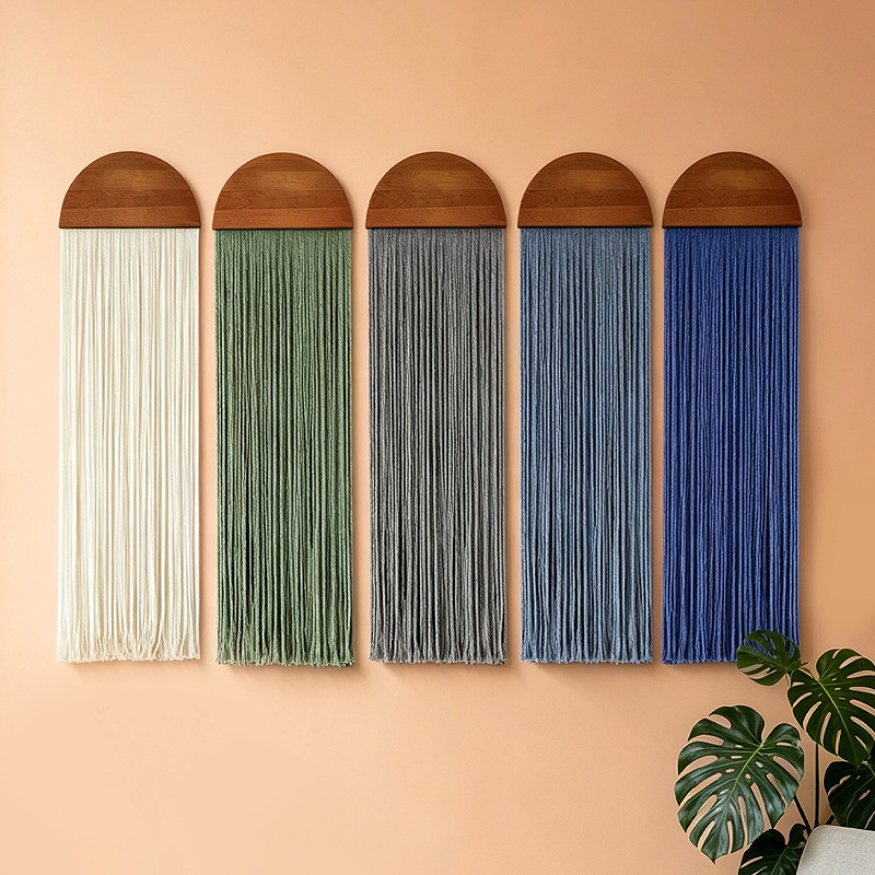 보헤미안 스타일의 마크라메 술 장식 벽걸이 아치형 나무 - Macrame Wall Hanging 리뷰 및 가격