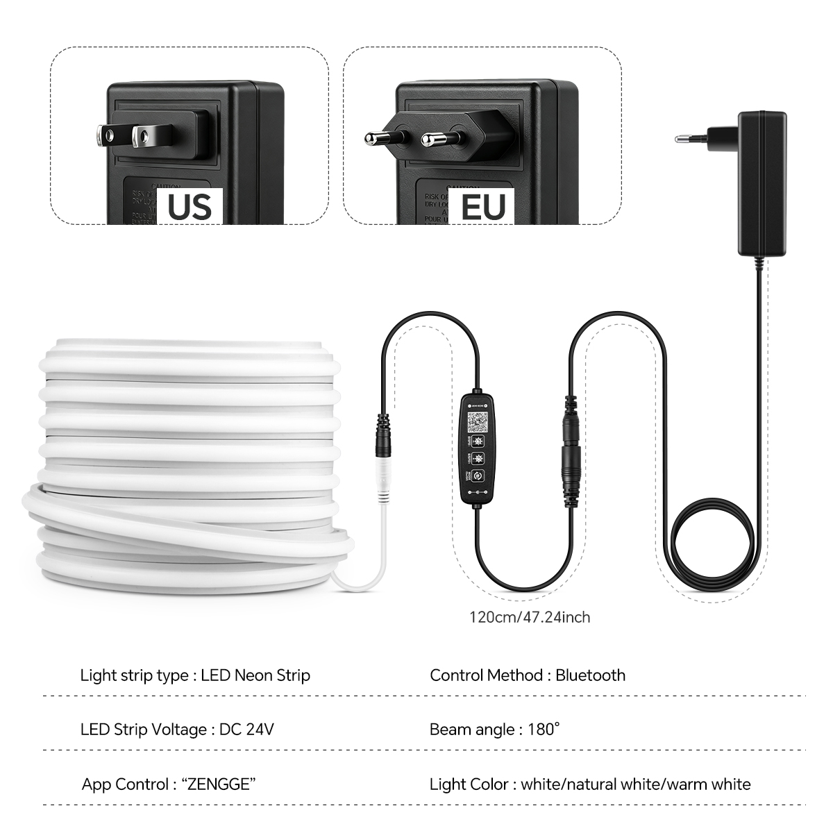 24V LED 네온 스트립, 높은 밝기, 280개의 L - Home Decor App Free 리뷰 및 가격