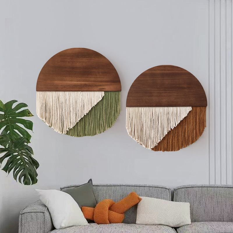 마크라메 벽걸이 보헤미안 장식 벽 태피스트리 수제 원형 - Macrame Wall Hanging 리뷰 및 가격