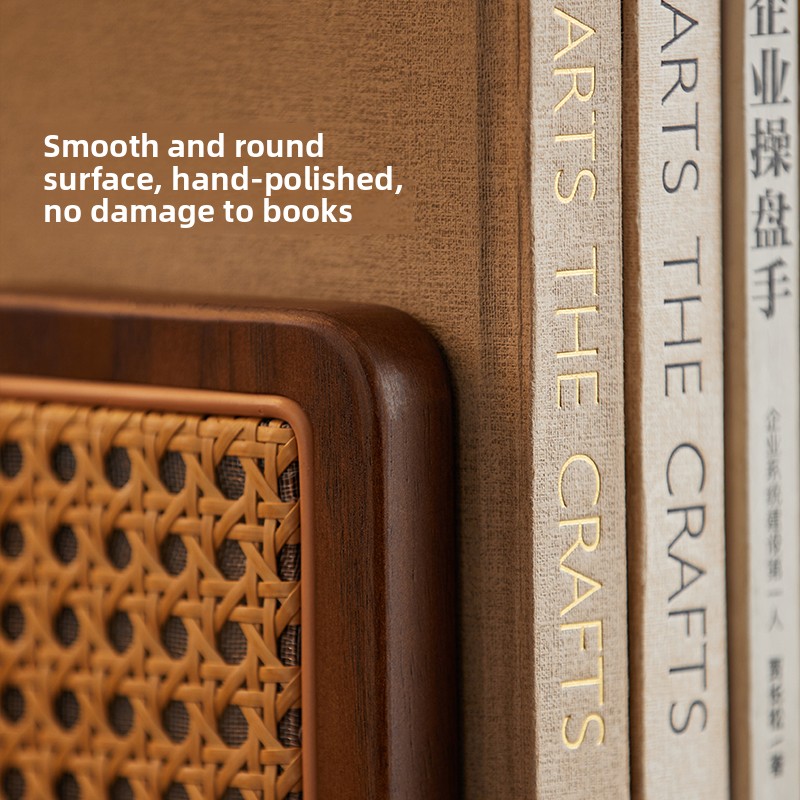 라탄으로 짠 북엔드 창의적인 책꽂이 학생용 미적 책상  - Aesthetic Bookend 리뷰 및 가격