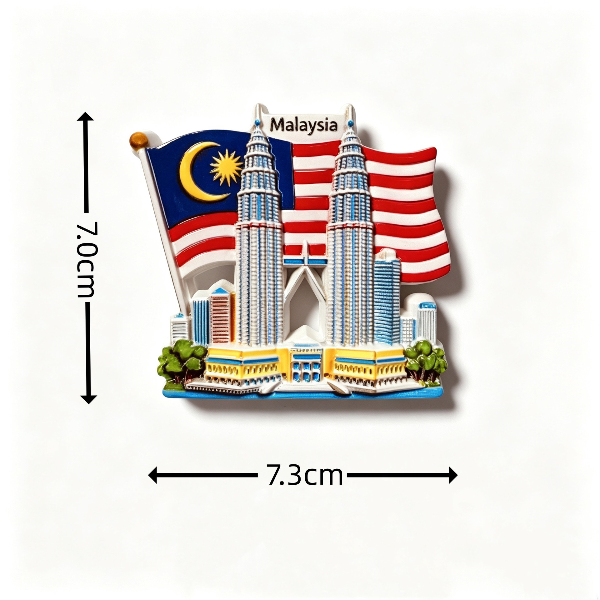 말레이시아 관광 기념품 3D 레진 냉장고 자석 쿠알라룸 - Home Decor Kuala Lumpur 리뷰 및 가격