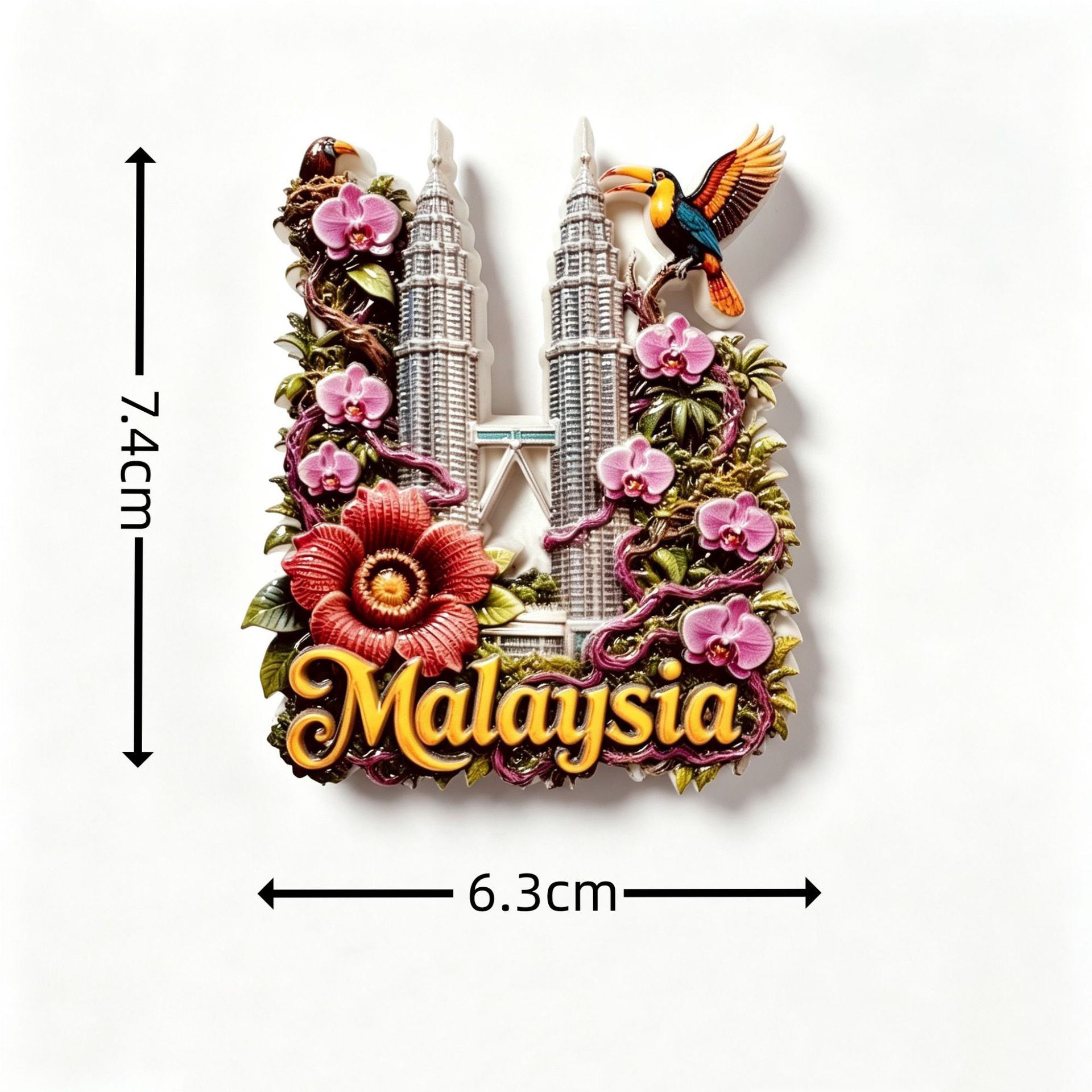말레이시아 관광 기념품 3D 레진 냉장고 자석 쿠알라룸 - Home Decor Kuala Lumpur 리뷰 및 가격