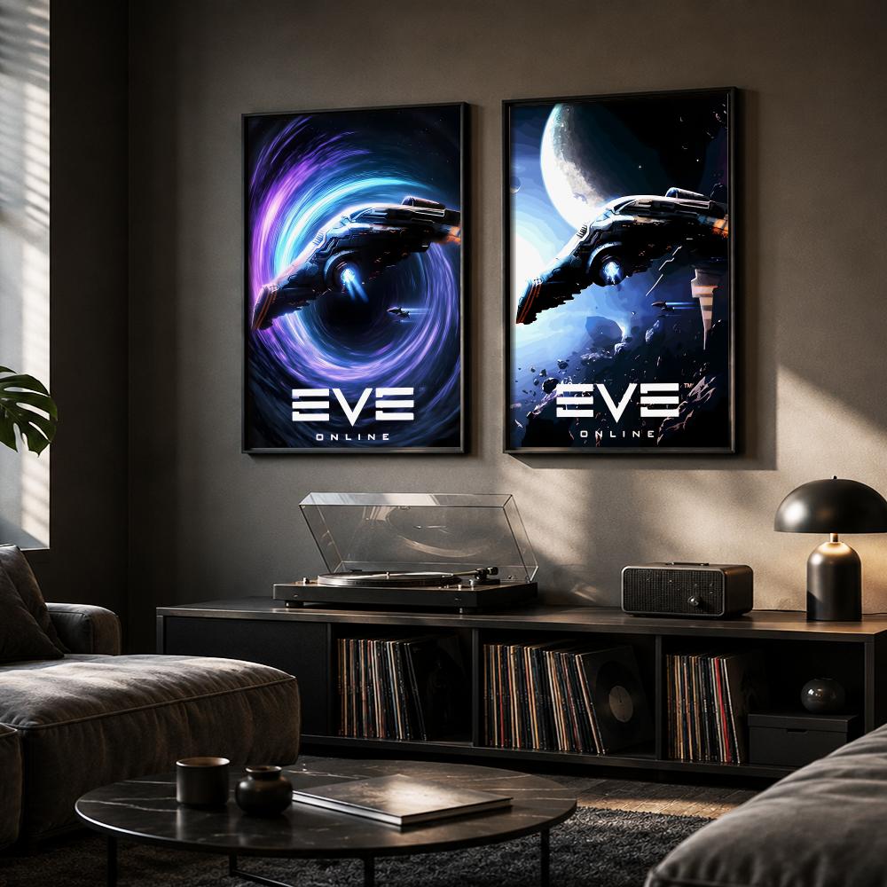 E-EVE O-온라인 전략 게임 포스터 HD 홈 벽 스 - Home Decor Online Game 리뷰 및 가격
