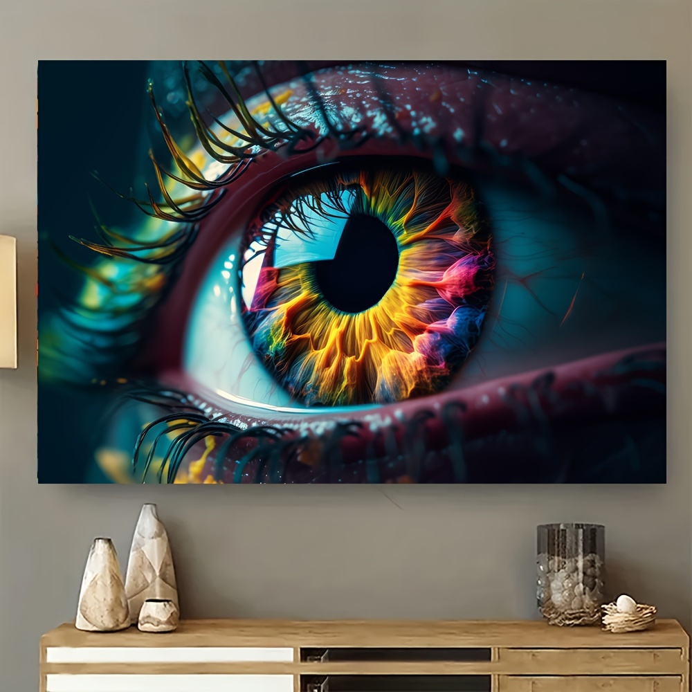 2D 1피스 프레임 캔버스 아트, 모던 아이 아트 캔버 - Home Decor Design Interior 리뷰 및 가격
