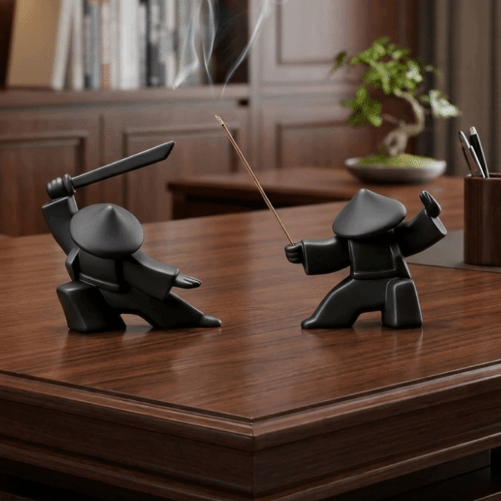 2PCS 3D 인쇄된 사무라이 향꽂이, 사무라이 피규어 - Incense Stick Holder 리뷰 및 가격