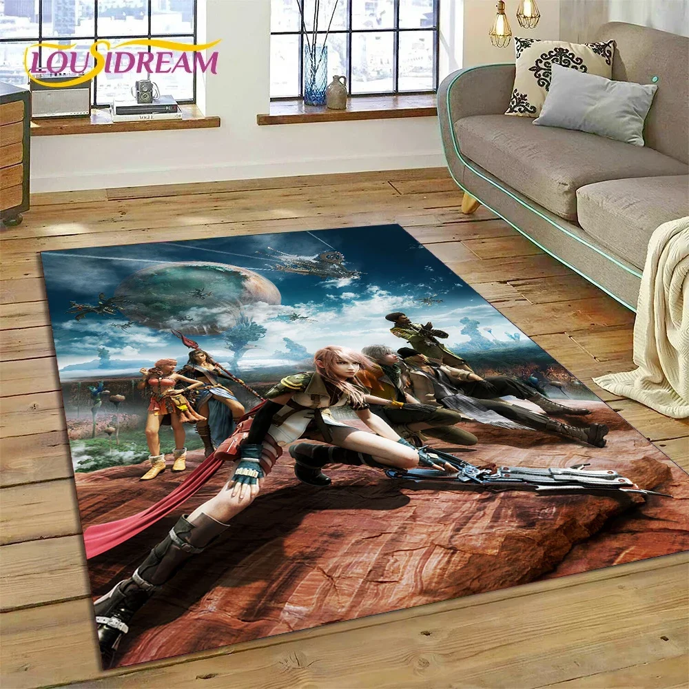 파이널 판타지 시리즈 게임 카툰 카펫 러그 침실 거실  - Home Decor Online Game 리뷰 및 가격