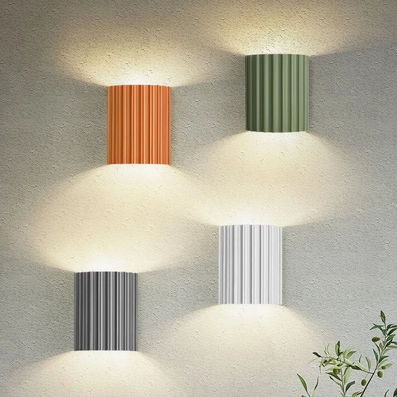 현대적인 벽등 LED 마카롱 레진 G9 스콘스 거실 침 - Home Decor Wall Molding 리뷰 및 가격