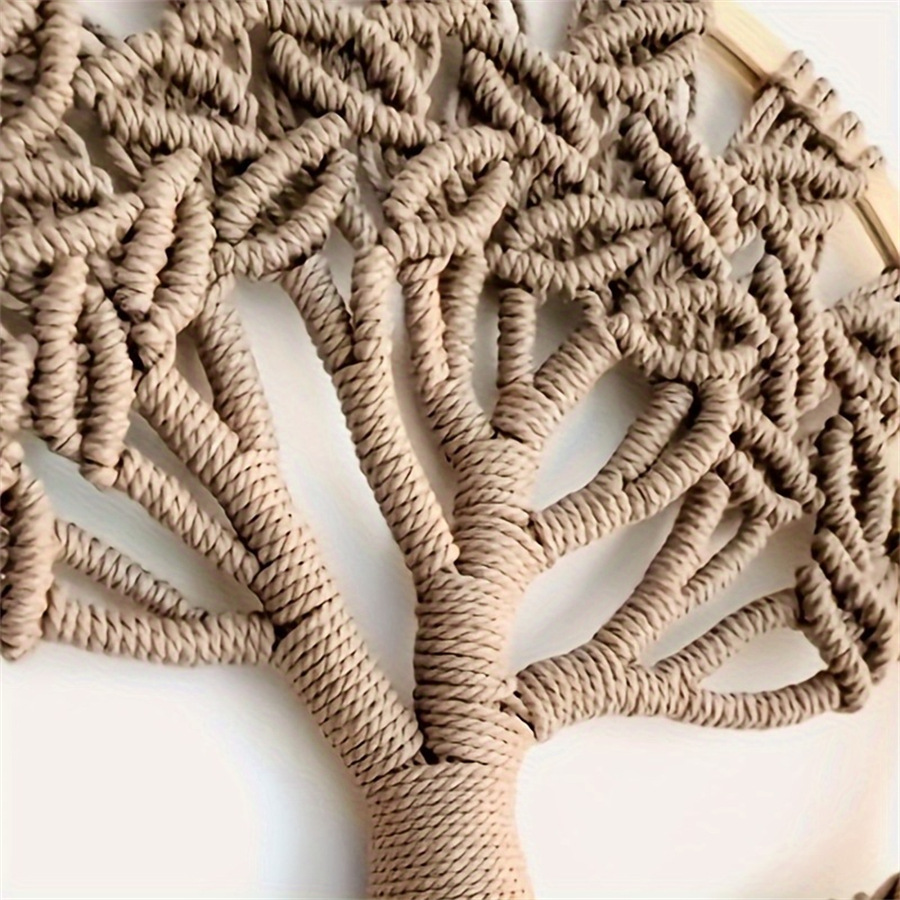 생명의 나무 Macrame 벽 매달려 수제 짠 Boho - Macrame Wall Hanging 리뷰 및 가격