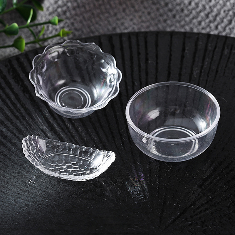 3pcs 인형 집 미니 그릇 소형 음식 놀이 장면 장식 - Home Decor Kolkata 리뷰 및 가격