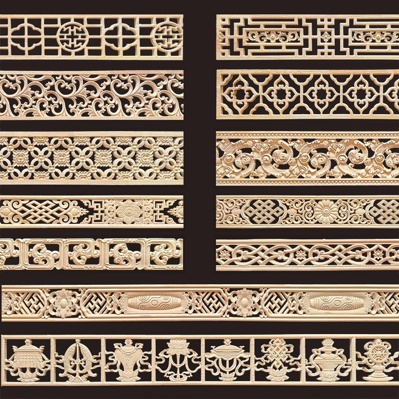 장식용 목재 몰딩 나무 조각 코너 온레이 아플리케 프레 - Home Decor Wall Molding 리뷰 및 가격