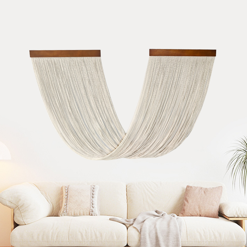 마크라메 벽걸이 보헤미안 장식 벽 태피스트리 수제 태슬 - Macrame Wall Hanging 리뷰 및 가격