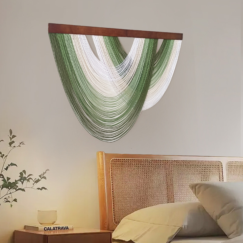 마크라메 벽걸이 보헤미안 장식 벽 태피스트리 수제 태슬 - Macrame Wall Hanging 리뷰 및 가격