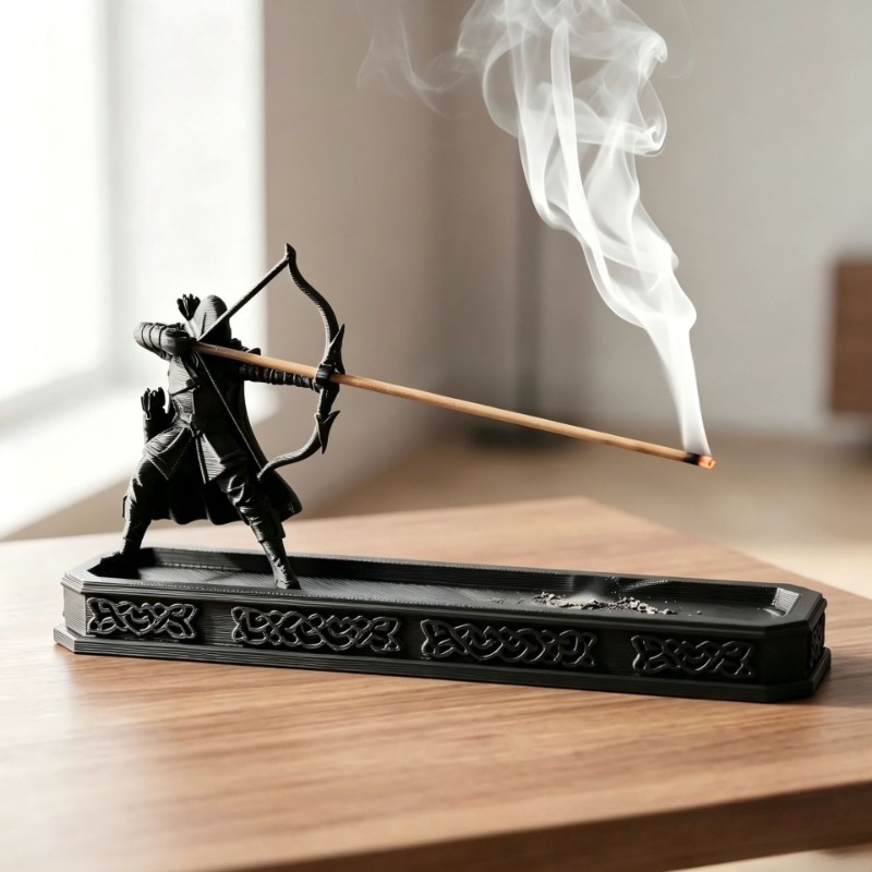 3D 프린팅된 아처 판타지 디자인의 향로, 멋진 영적  - Incense Stick Holder 리뷰 및 가격