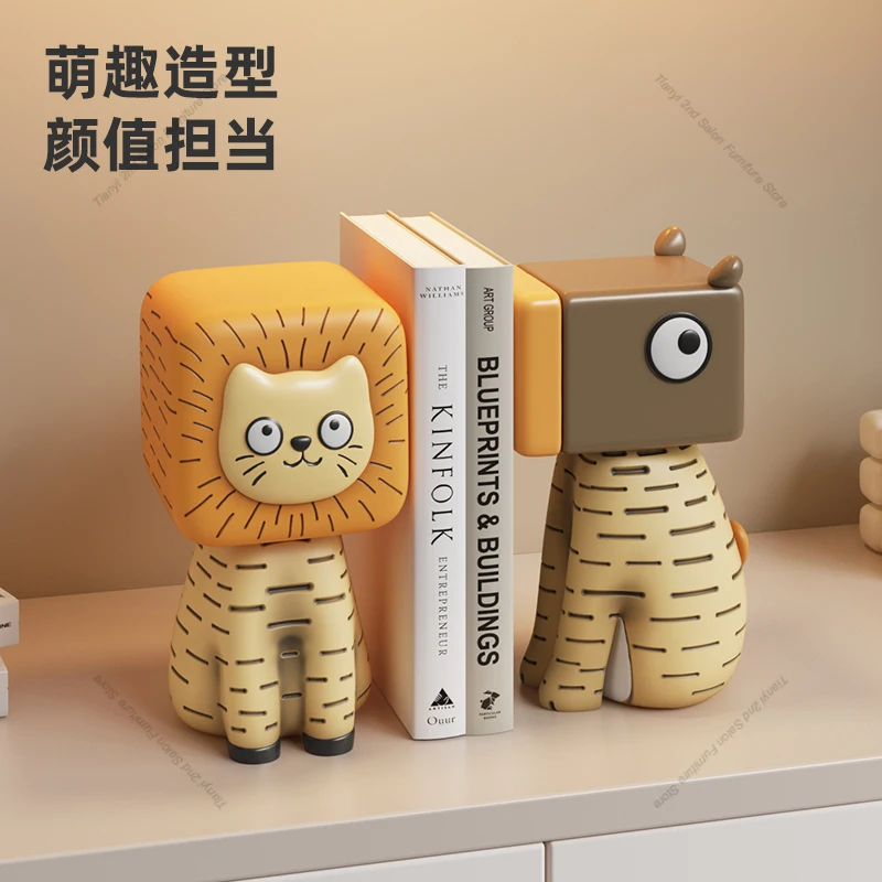 ​ ​ 현대적인 크림 스타일 북엔드 미니 장식품, 거실 - Aesthetic Bookend 리뷰 및 가격