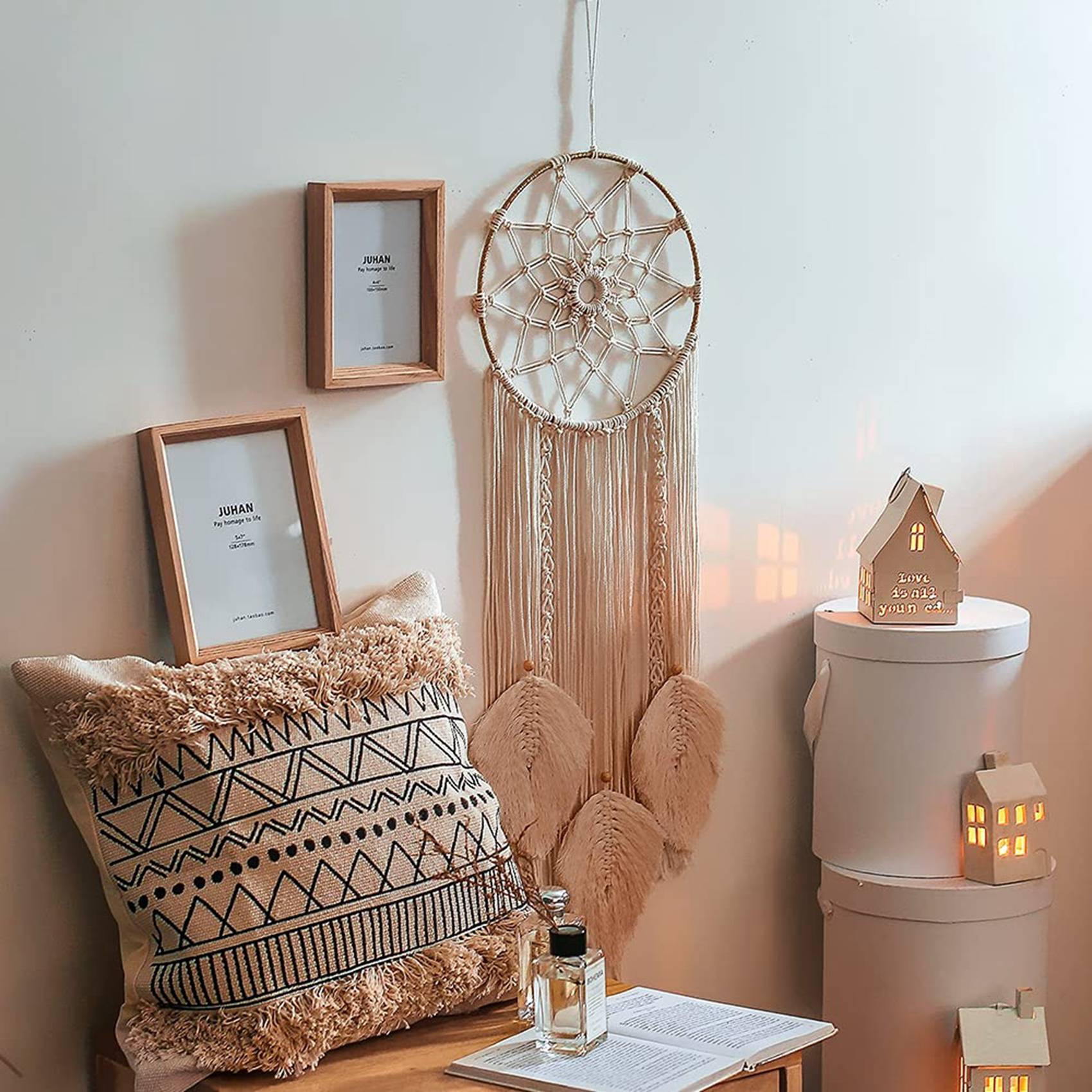 아와(AWAH) 마크라메 드림캐처, 대형 벽걸이형, 수 - Macrame Wall Hanging 리뷰 및 가격