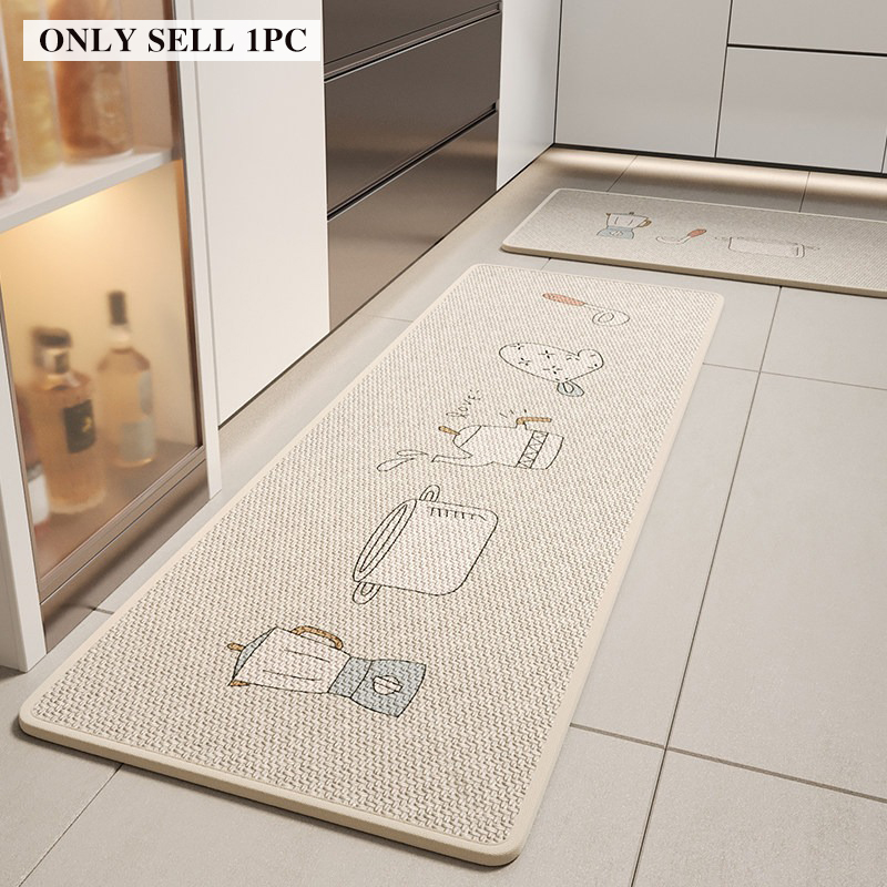 주방 카펫 얼룩 방지 내마모성 먼지 방지 바닥 매트 단 - Home Decor Online Game 리뷰 및 가격