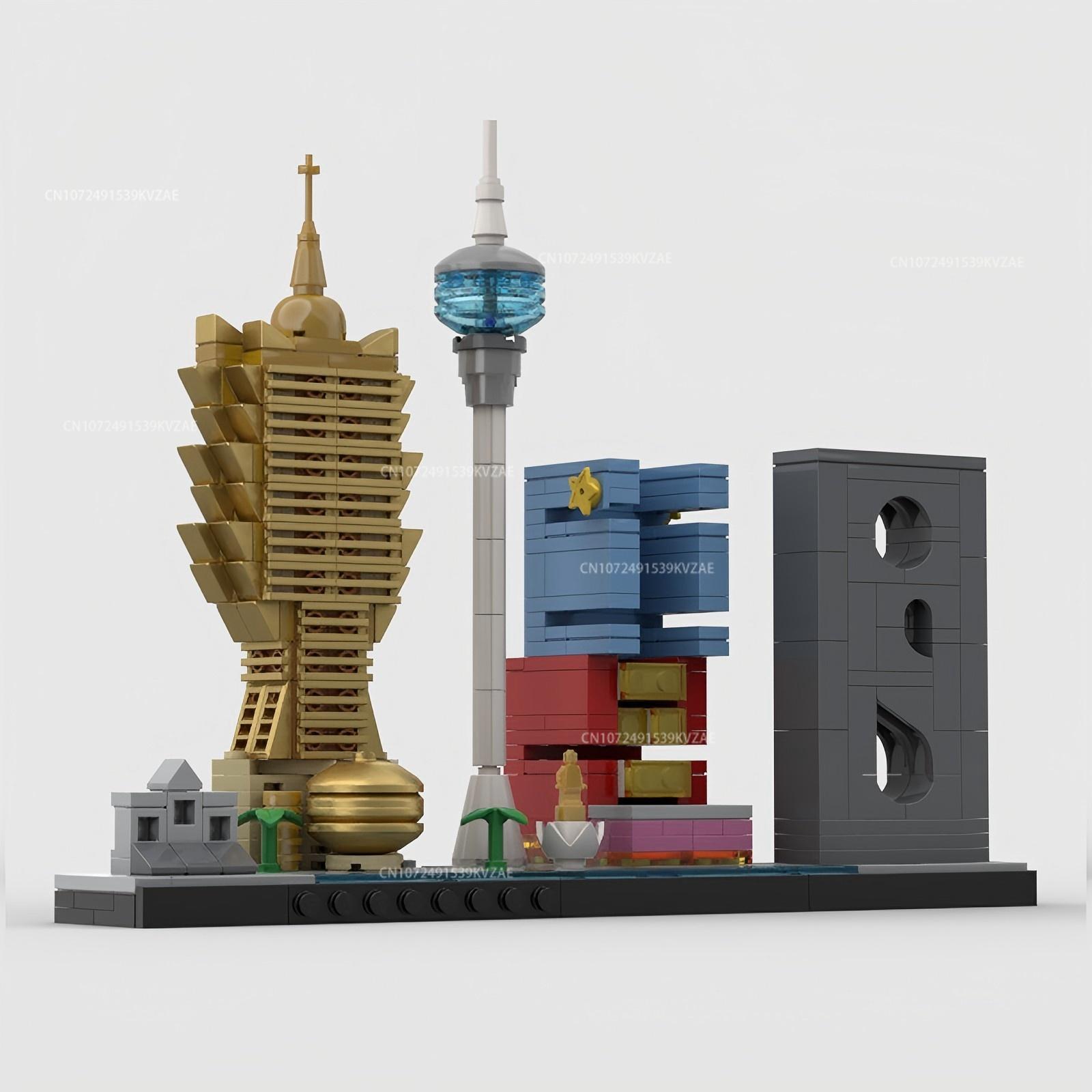 MOC 도시 스카이 라인 유명한 명소 빌딩 블록 시애틀 - Home Decor Kuala Lumpur 리뷰 및 가격